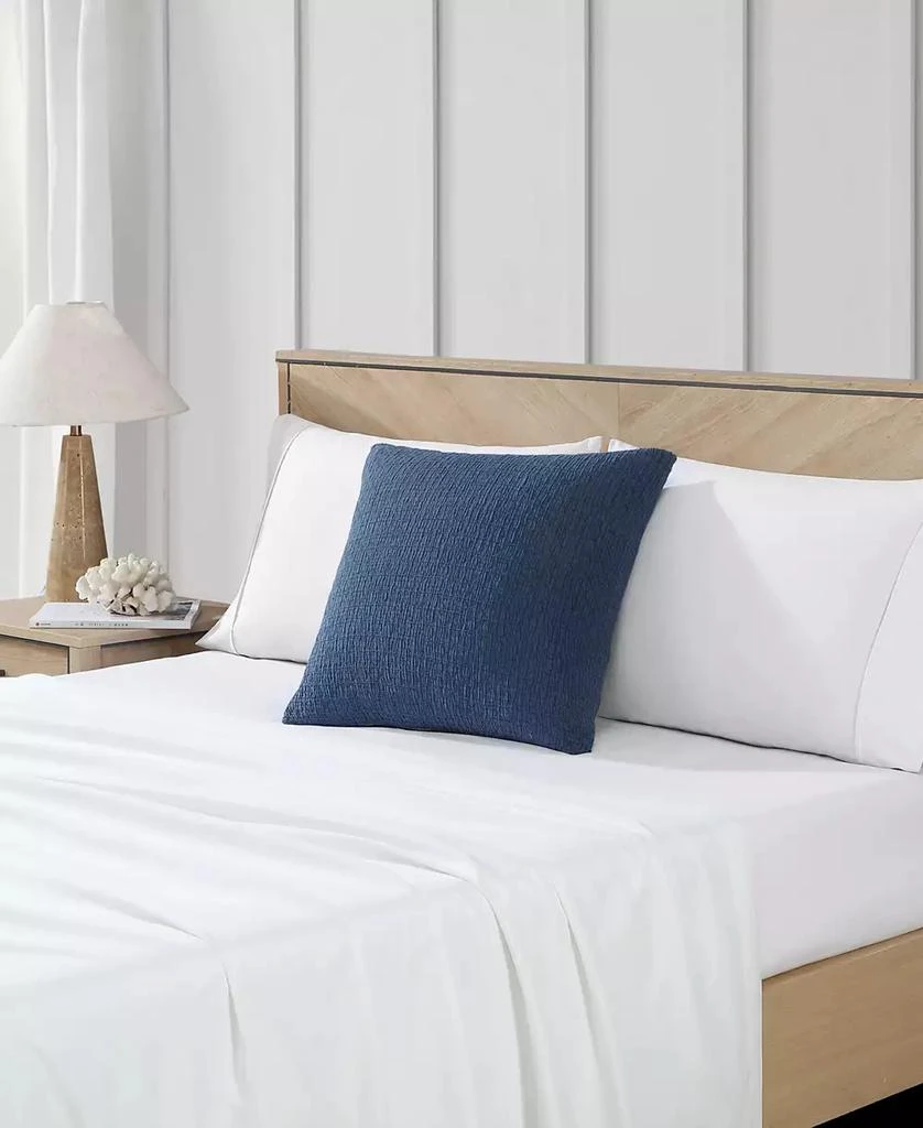 Nautica Wave Texture Square Pillow, 20" X 20" 6