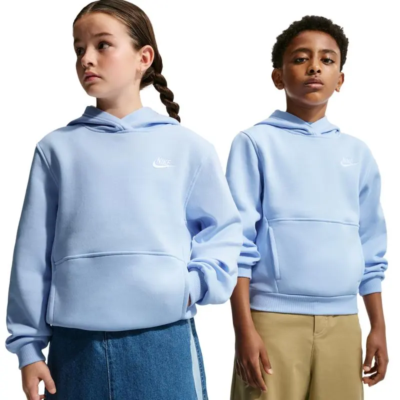 NIKE Nike NSW Club LBR Fleece Hoodie - Boys' Grade School