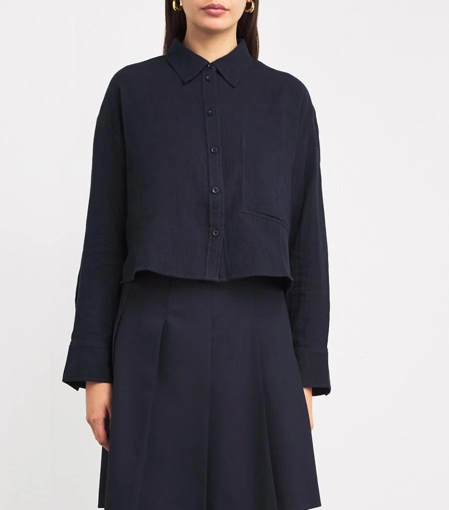 ME+EM Cotton Cropped Shirt 3