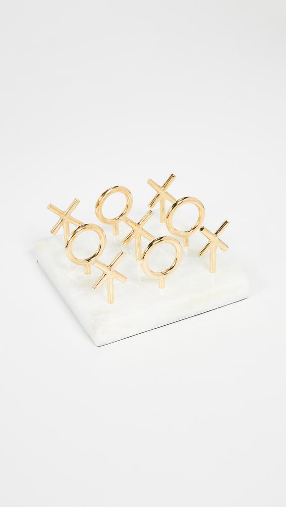 Jonathan Adler Brass Tic Tac Toe Game