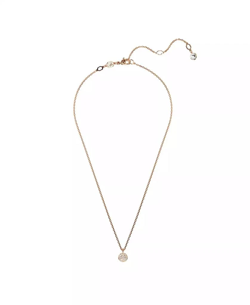 Swarovski White, Rhodium Plated or Rose-Gold Tone or Gold-Tone Meteora Layered Pendant Necklace 4