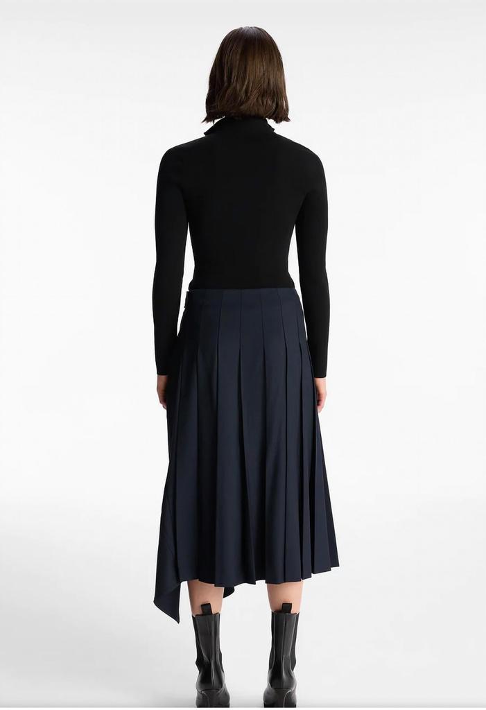 A.L.C. Wayland Skirt In Navy