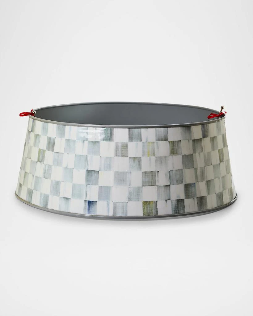 MacKenzie-Childs Sterling Check Tree Collar 2