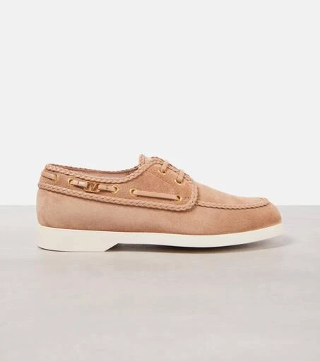 Valentino Palm Avenue suede boat shoes 5