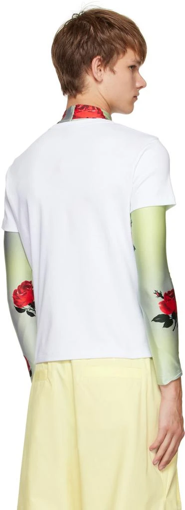 Meryll Rogge White Floral T-Shirt 3