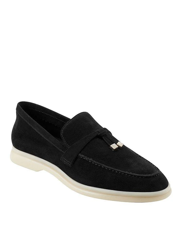 Marc Fisher Women's Yanelli Suede Slip On Loafer Flats 1
