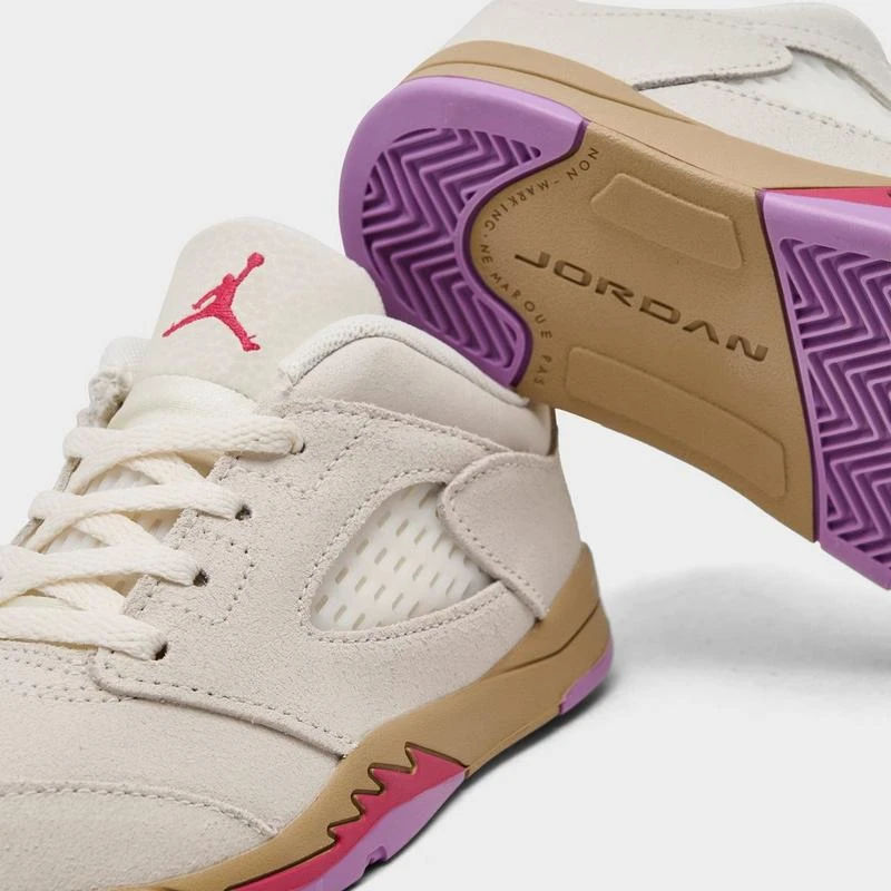 Jordan Kids' Toddler Air Jordan Retro 5 Low Basketball Shoes 3