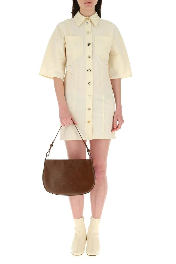 by FAR Brown leather Issa shoulder bag 4