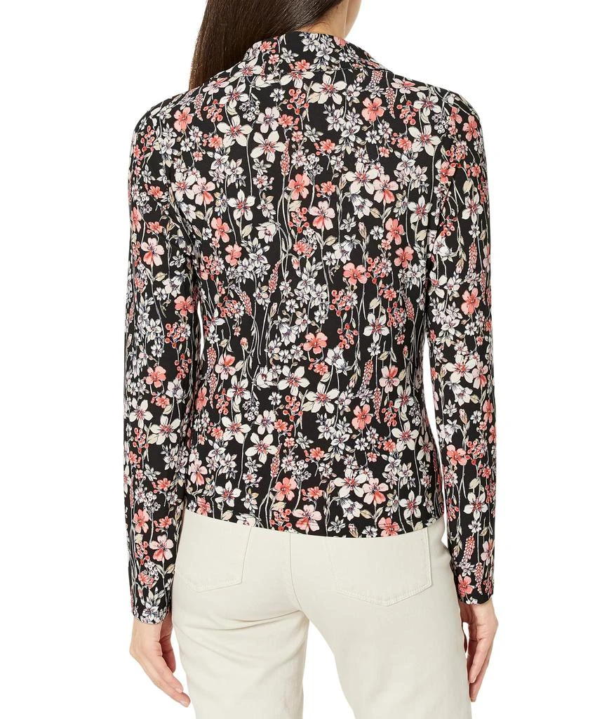 Tommy Hilfiger Long Sleeve Knot Top Floral 2