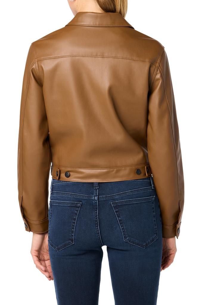Joe's Crop Faux Leather Jacket