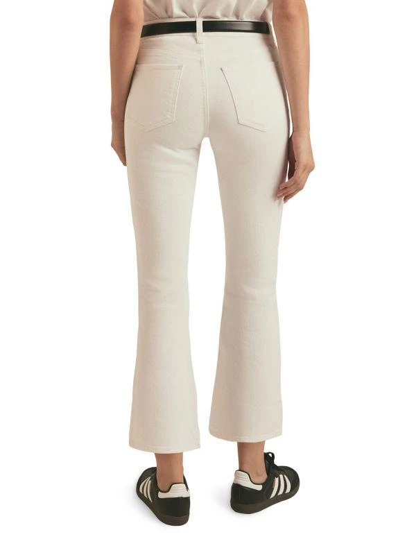 Favorite Daughter The Erin Low-Rise Cropped Boot-Cut Jeans 2