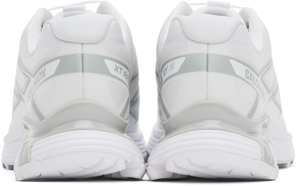 Salomon White & Gray XT-PATHWAY 2 Sneakers