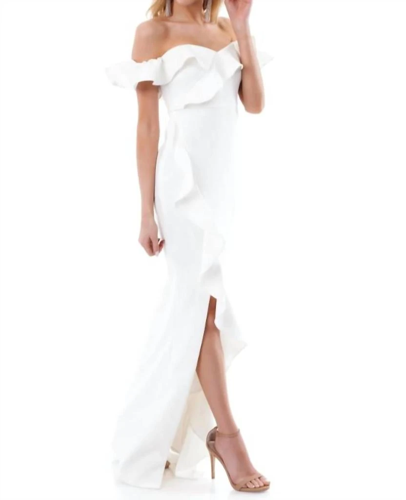 Likely Pre-Loved Miller Gown In White 2