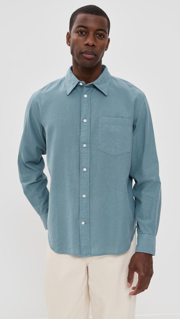 Norse Projects Algot Relaxed Cotton Linen Shirt