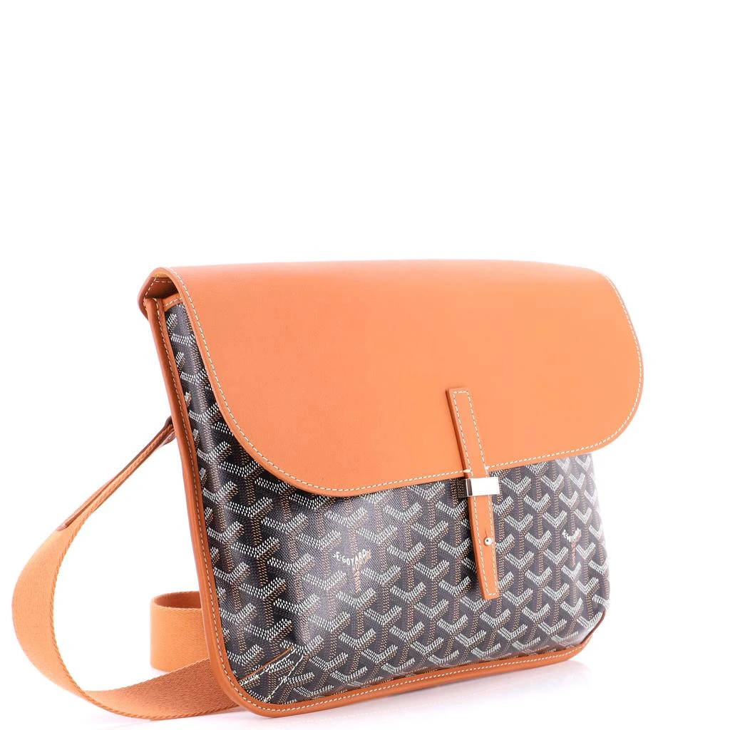 Goyard Coursier Messenger Bag Coated Canvas and Leather 2