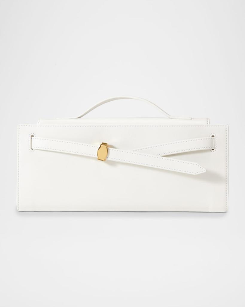 VERONICA BEARD Dash Belted Leather Clutch Bag