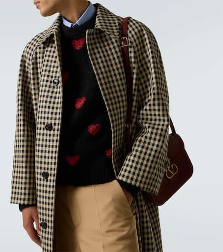 Valentino Lamé jacquard sweater 5