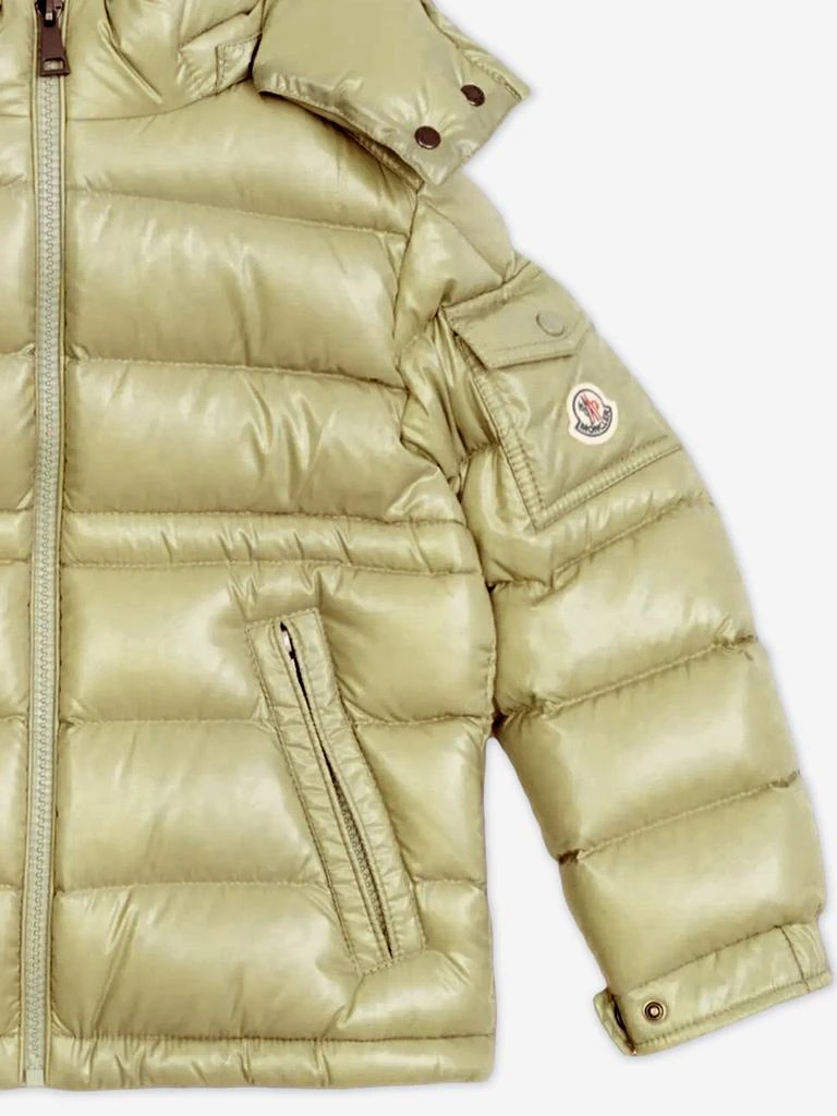 Moncler Moncler Enfant Girls Down Padded Maire Jacket in Green 4