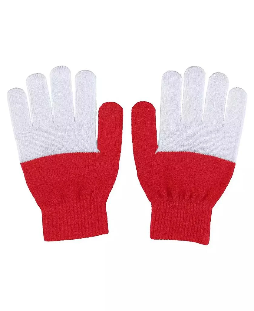 WEAR by Erin Andrews Women's Detroit Red Wings Color-Block Gloves 2