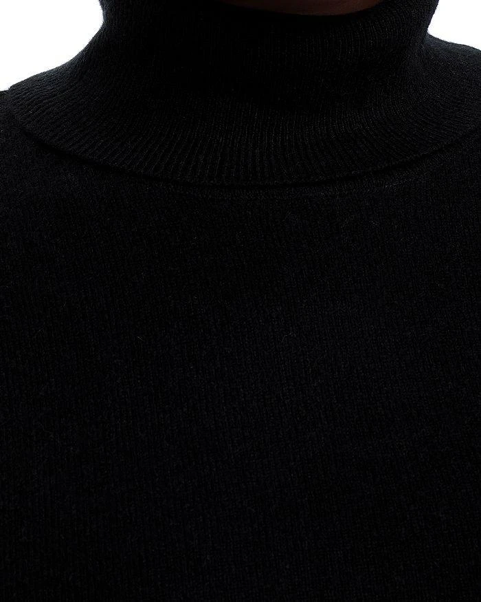 AQUA Athletic Stripe Turtleneck Sweater - Exclusive 9