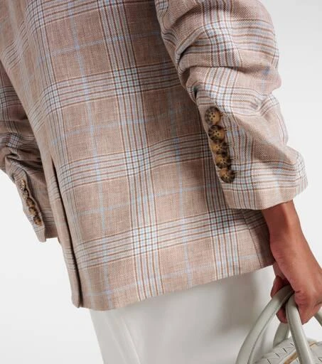 VERONICA BEARD Beacon Dickey linen blazer 6