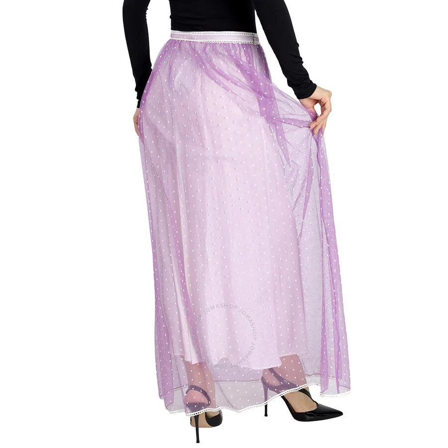 Burberry Floor-length Flocked Cotton Tulle Skirt 3