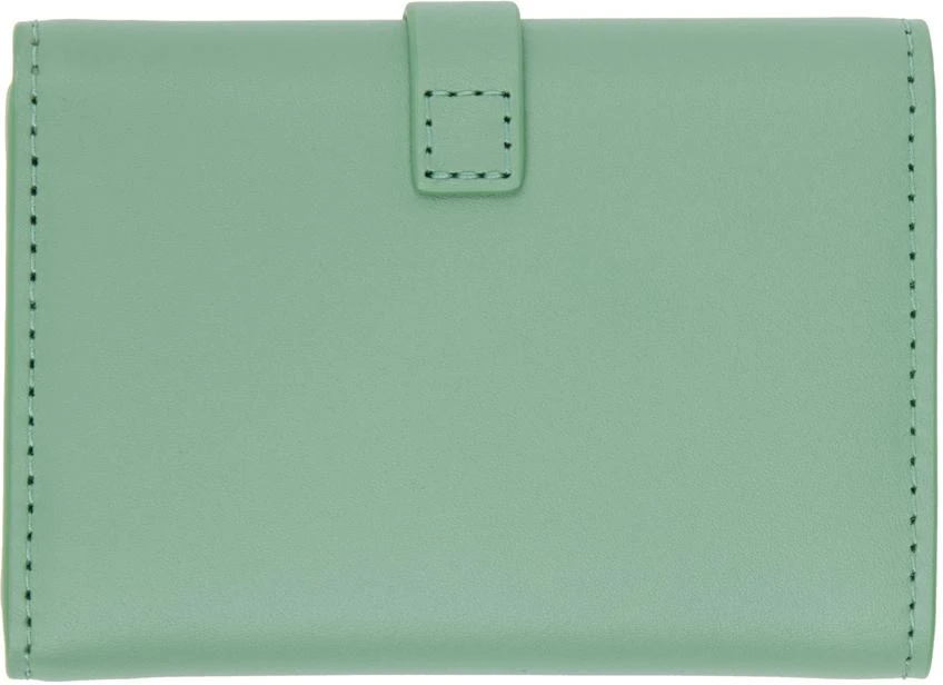 A.P.C. Green Noa Trifold Simple Wallet 2