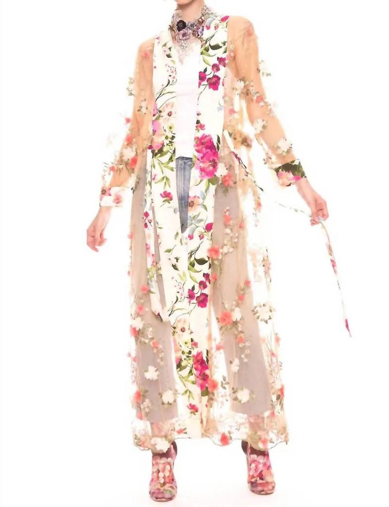 ARATTA Aratta - Floral Fantasy Kimono