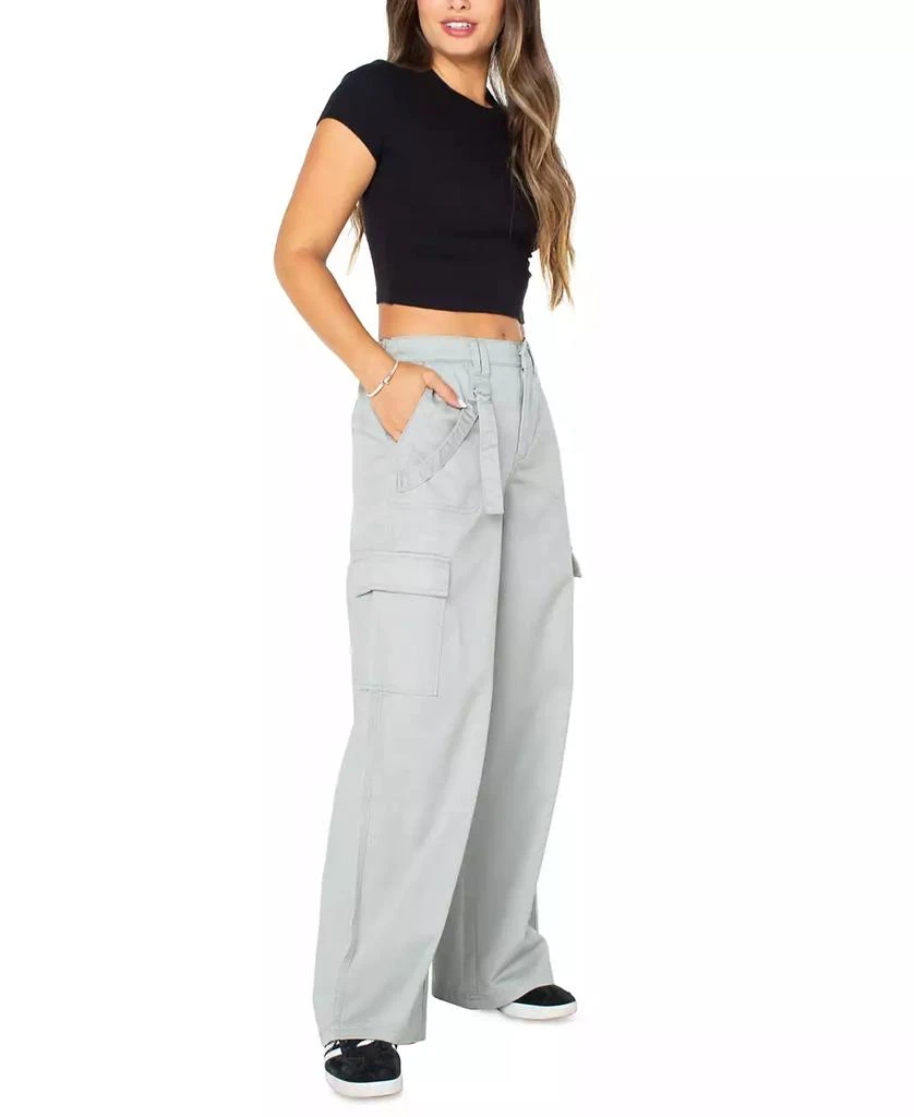 Celebrity Pink Juniors
Cargo Strap Wide-Leg Pants 4