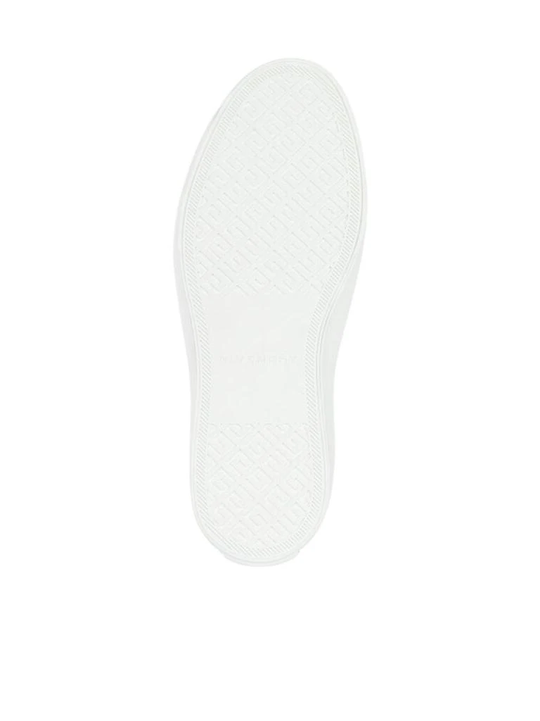 Givenchy SNEAKERS IN LEATHER WITH GIVENCHY WEBBING 5