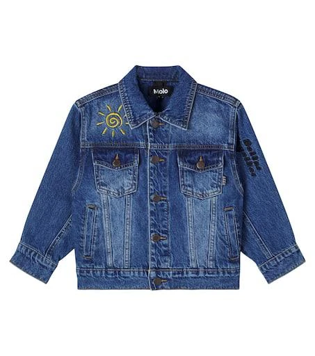 MOLO Honore patch-appliqué denim jacket