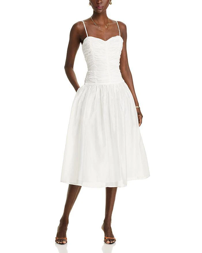 slim fit dress slacks Come Get Me Mini Dress Aqua main image 1