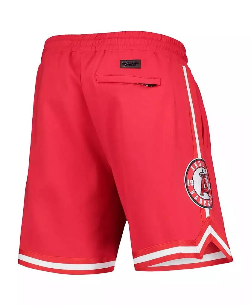 Pro Standard Men's Red Los Angeles Angels Team Shorts 3