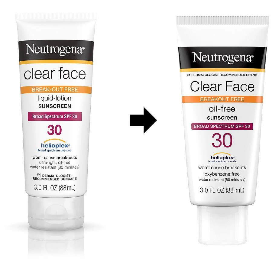 Neutrogena Clear Face Liquid Lotion Sunscreen With SPF 30 9