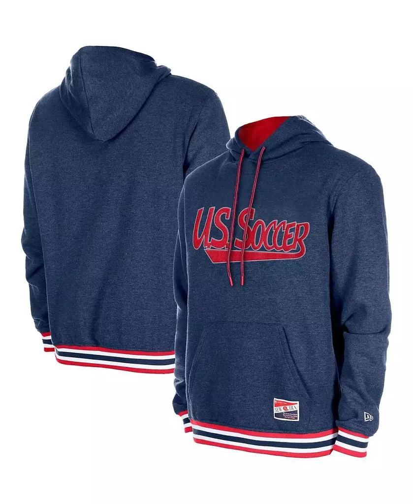 5th & Ocean Men's Navy USMNT Throwback Fleece Pullover Hoodie 1