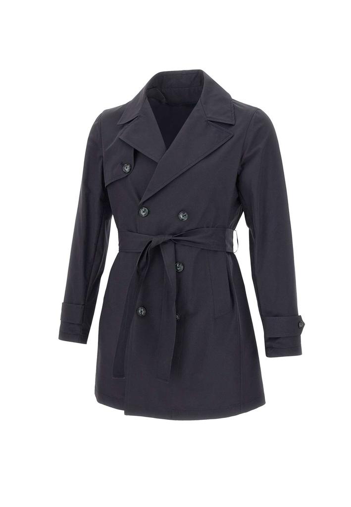 BARBA Barba Double-Breasted Trench Coat