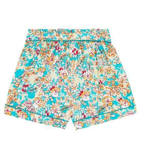 Poupette St Barth Kids Rachel floral shorts 4