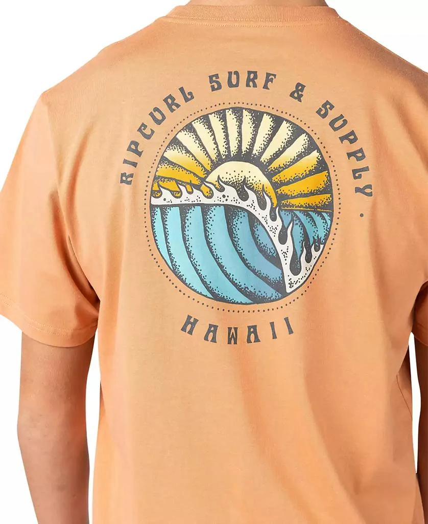 Rip Curl Men's Hawaii Sunsets Short Sleeve T-shirt 4
