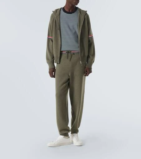 Thom Browne RWB Stripe cashmere sweatpants 2