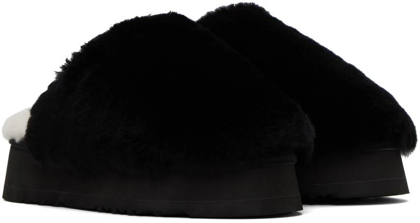 Mou SSENSE Exclusive Black Slippers 4