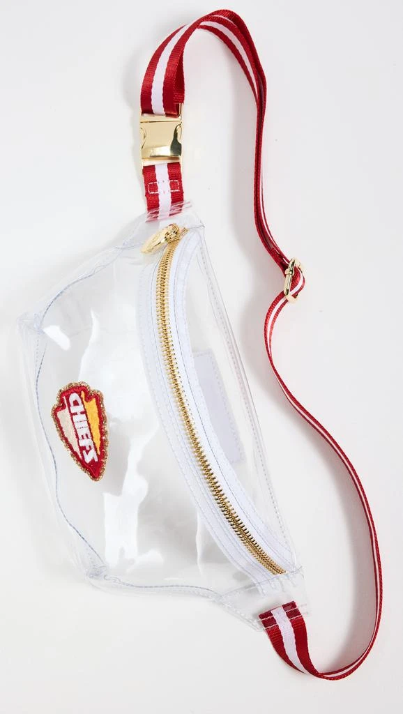 Stoney Clover Lane Kansas City Chiefs Clear Fanny Pack 4