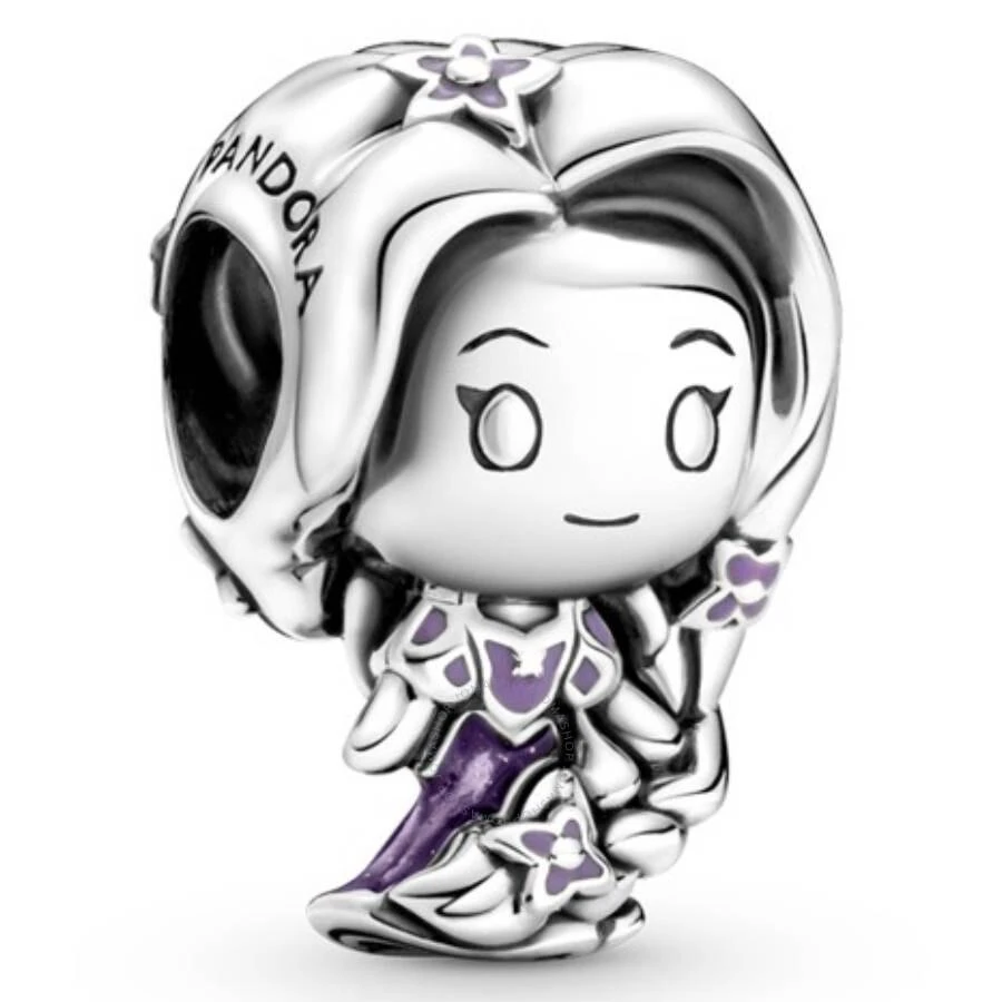 PANDORA Sterling Silver Rapunzel Tangled Charm 1
