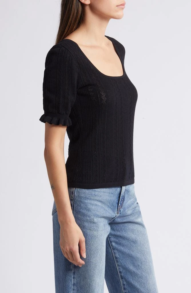 Treasure & Bond Pointelle Sweater 3