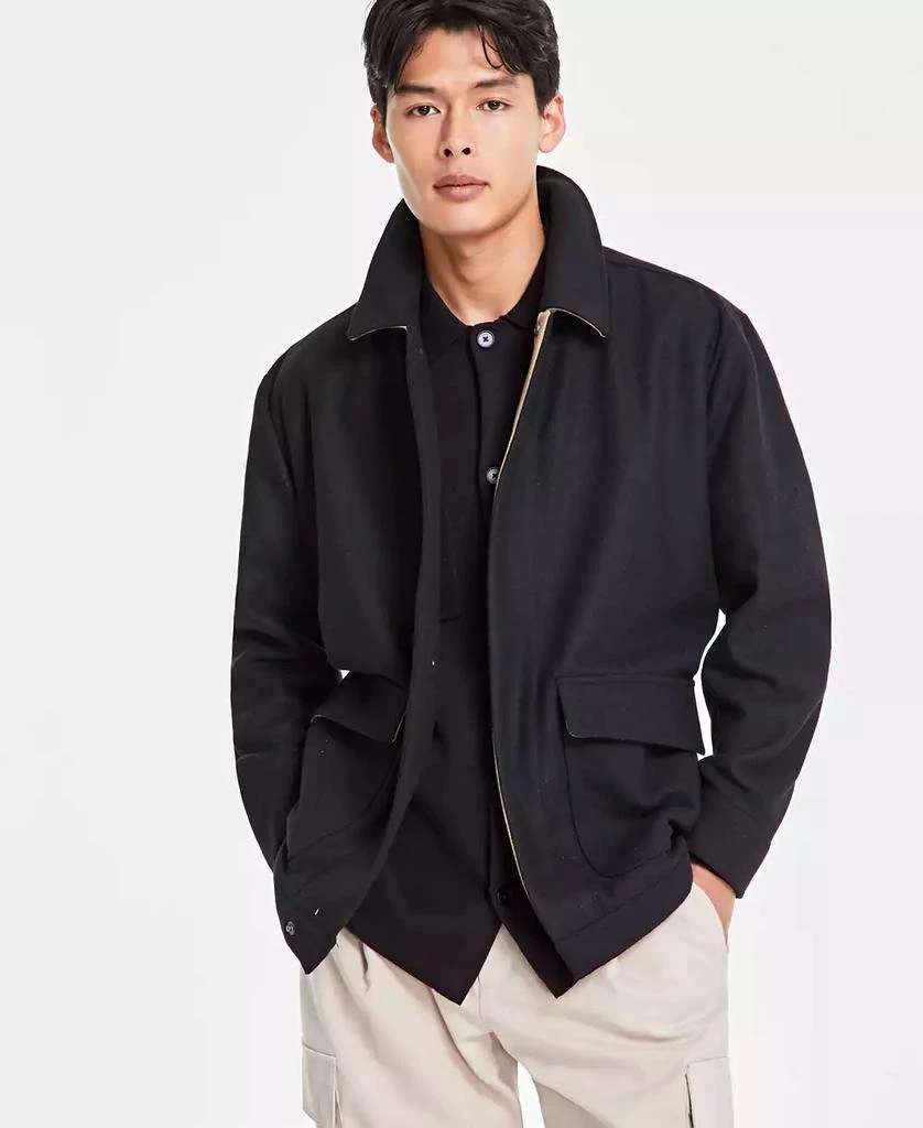 Alfani Men's Short Car Coat, Created for Macy's 1