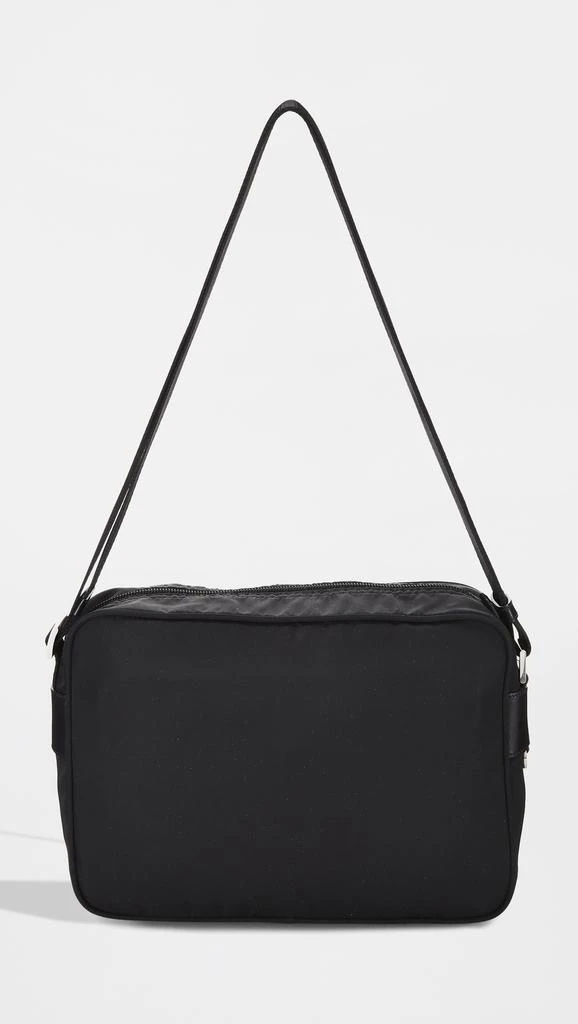 What Goes Around Comes Around Prada Black Nylon Shoulder Bag 2