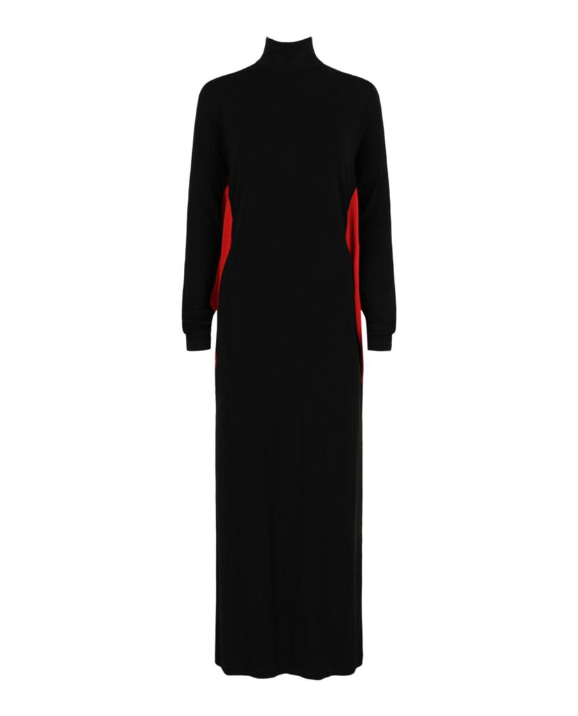 Salvatore Ferragamo Dolman Sleeved Midi Dress