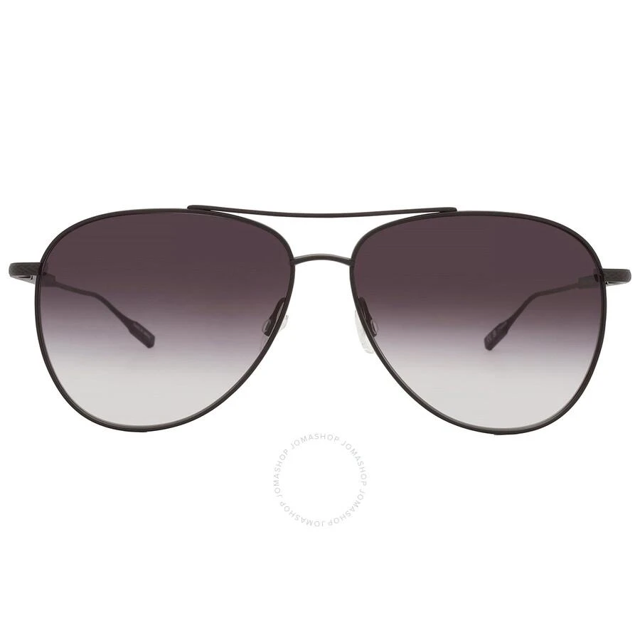 Barton Perreira Trask Smoke Pilot Unisex Sunglasses BP40027U 02A 59 1