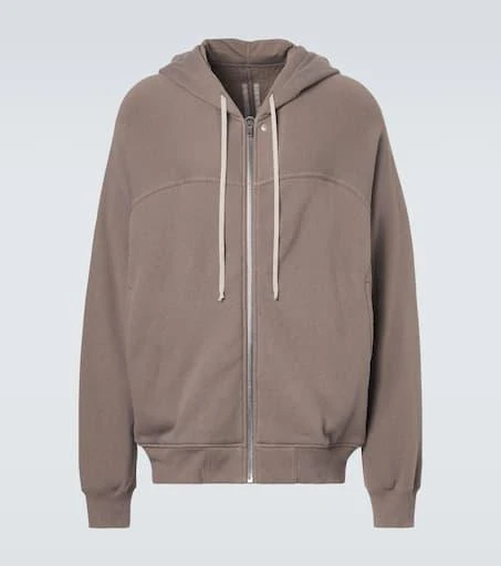 Rick Owens Cotton jersey hoodie