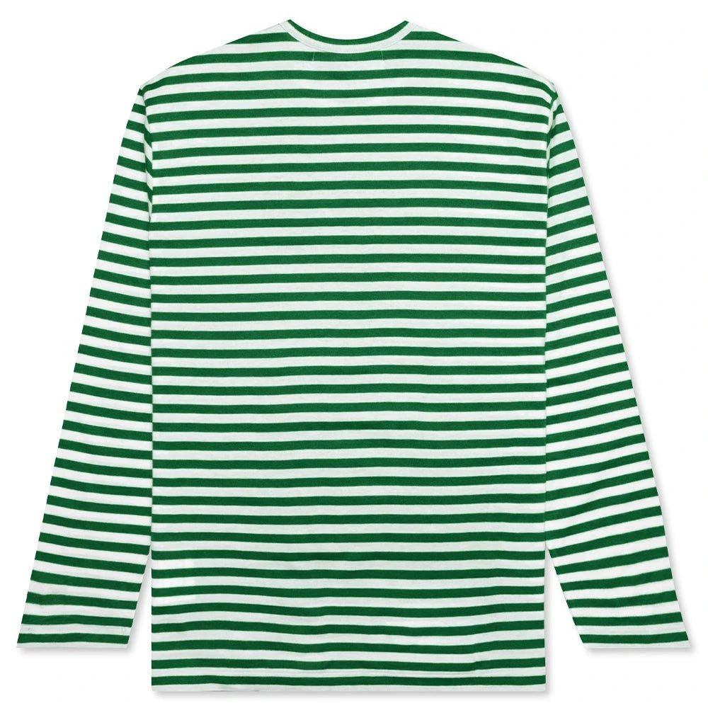 Comme des Garcons Comme des Garçons Play Striped Crewneck T-Shirt 2