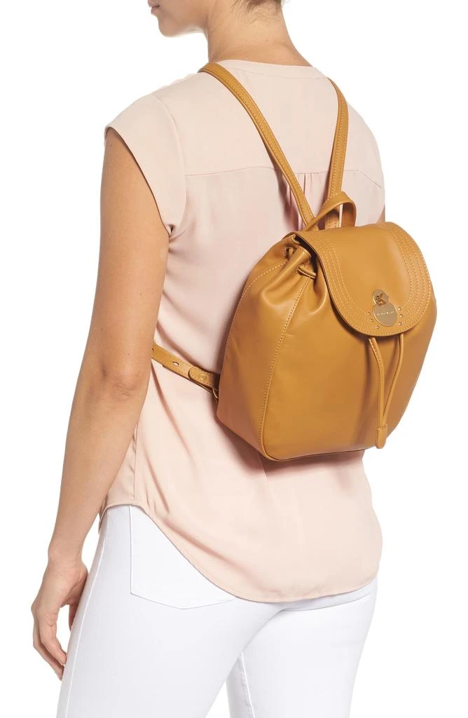 Longchamp Cavalcade Leather Backpack 2